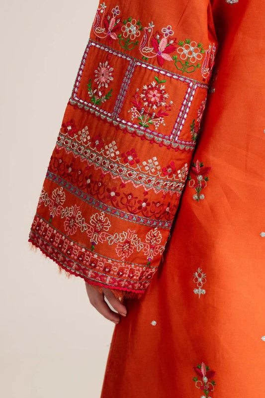 Cross Stitch Embroidered Lawn 3 Piece Suit CS-13 – Premium Summer Collection