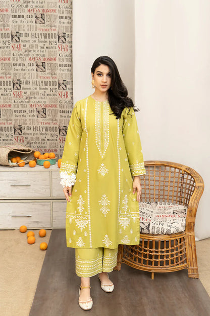 URGE - 3PC LAWN EMBROIDERED FL-S110  Rs.4,399.00
