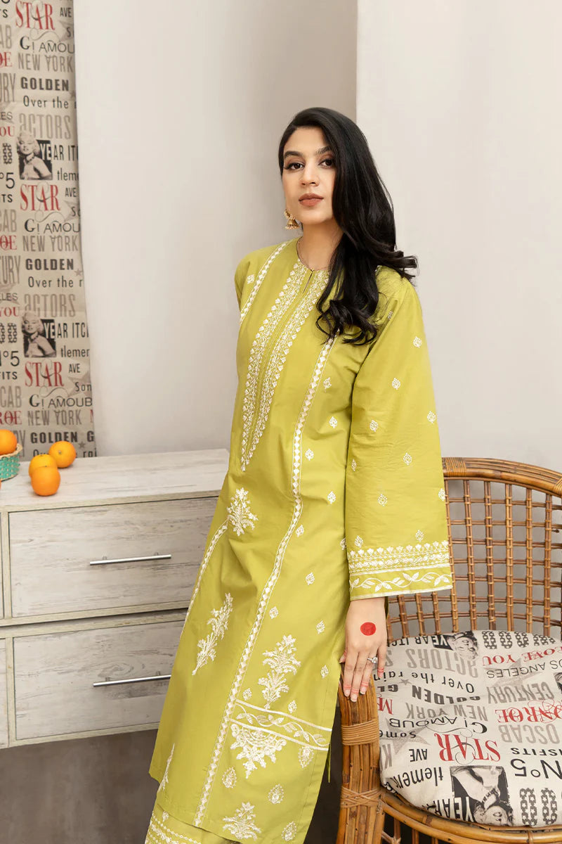 URGE - 3PC LAWN EMBROIDERED FL-S110  Rs.4,399.00