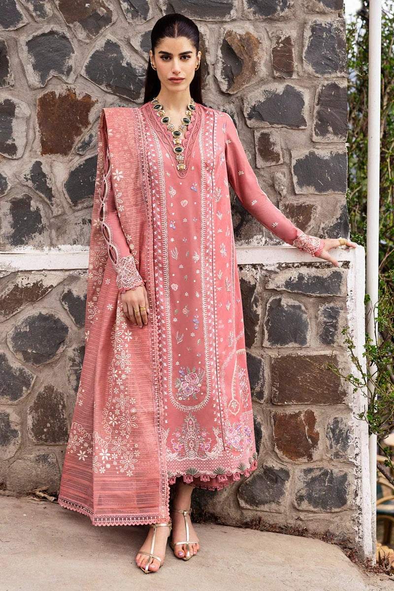 Qalamkar Embroidered Lawn 3 Piece Suit D-269 – Premium Summer Collection