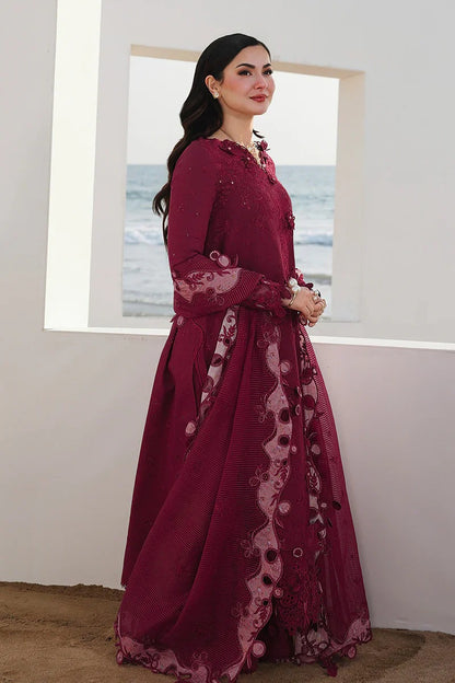 Qalamkar Embroidered Lawn 3 Piece Suit QL-308 – Luxury Summer Collection